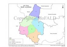 MoFALD द्वारा नक्साङ्कन गरिएकाे विहादी गाउँपालिकाकाे नक्सा