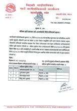 संक्षिप्त शुचि प्रकाशन गरि अन्तर्वार्ताको मिति तोकिएको सूचना (गुनासो सुनुवाई अधिकारी)