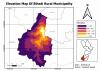 Elevation Map of Bihadi Rural Municipality